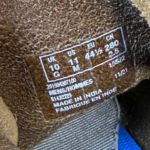 Clarks Men's Collection Shacre Boots Tan Suede Chukka Crepe Gum Sole Men's 11M - Picture 8 of 8